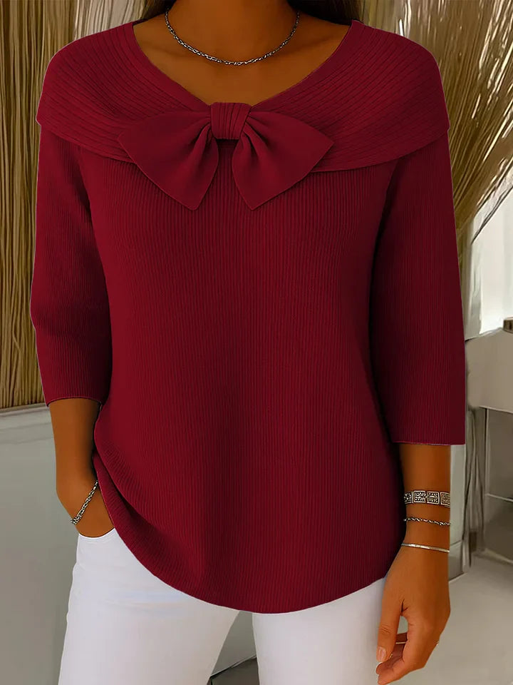 The Celine Bow Knit