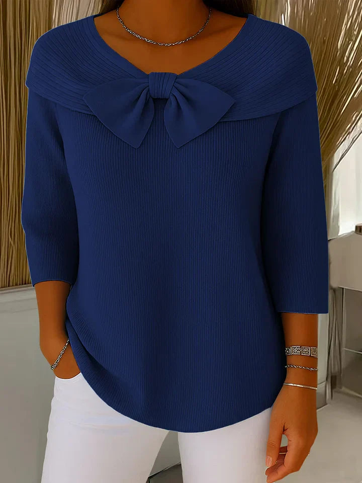 The Celine Bow Knit