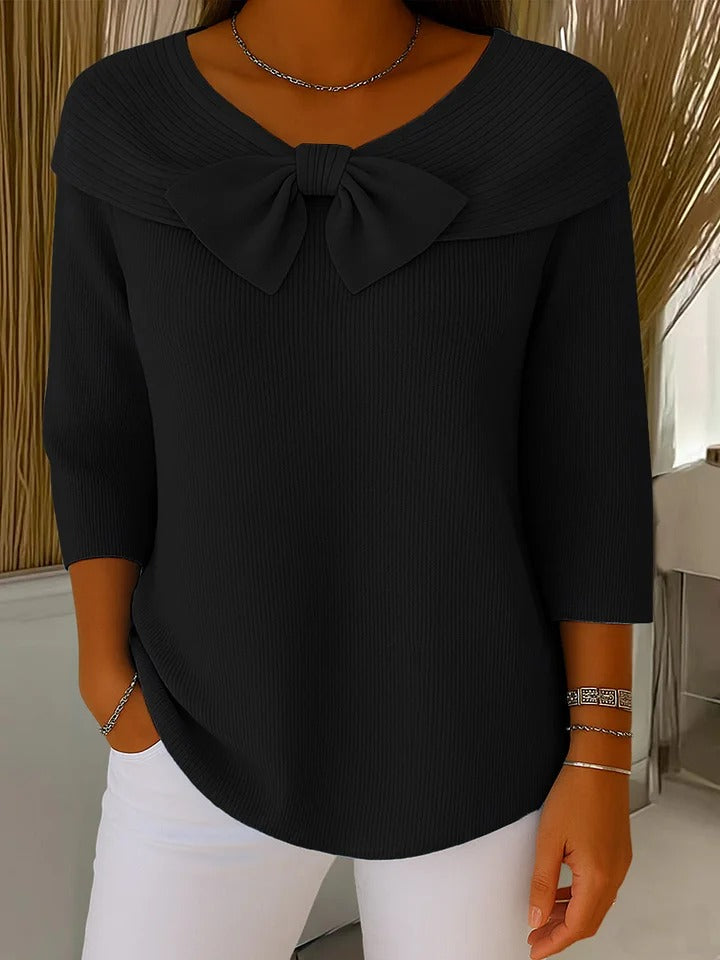 The Celine Bow Knit