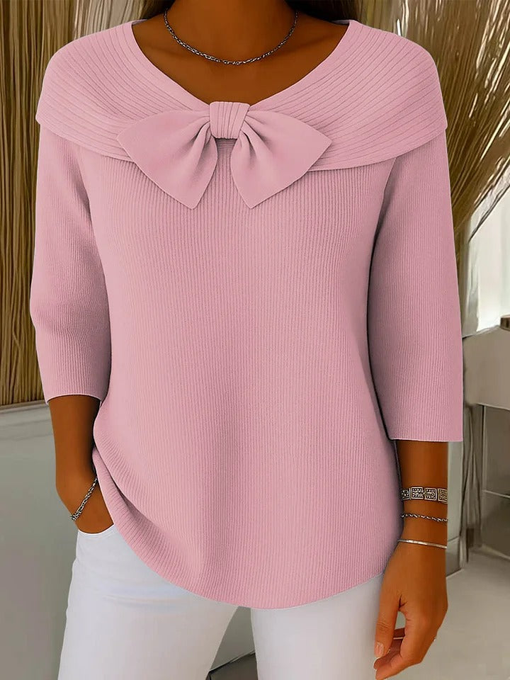 The Celine Bow Knit