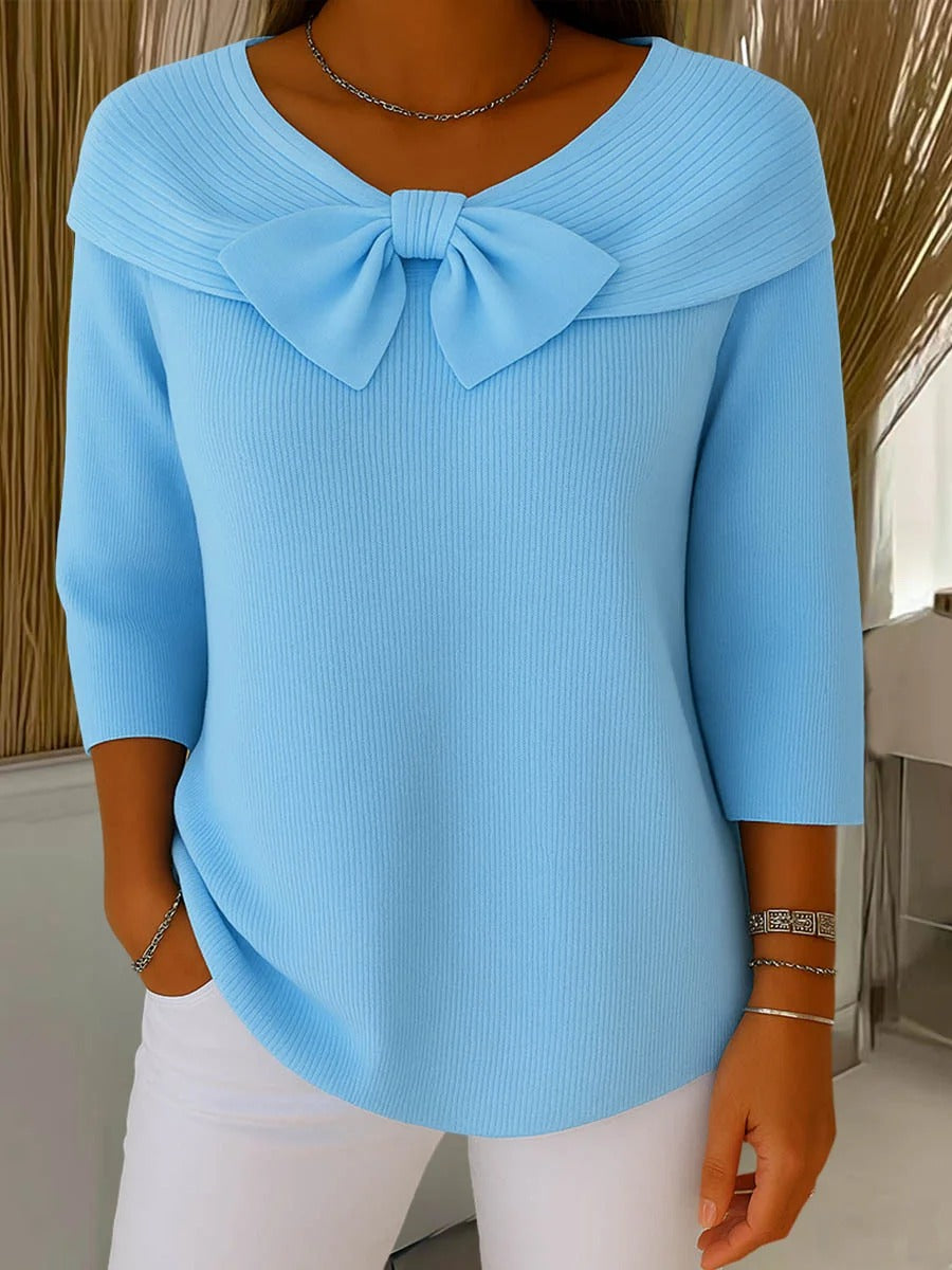 The Celine Bow Knit