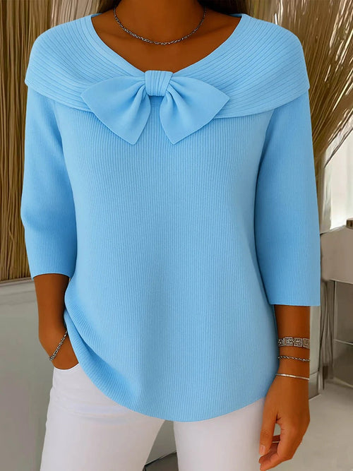 The Celine Bow Knit