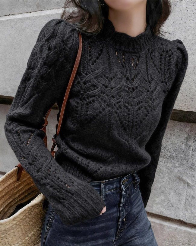 The Emilia Cut-Out Knit Sweater