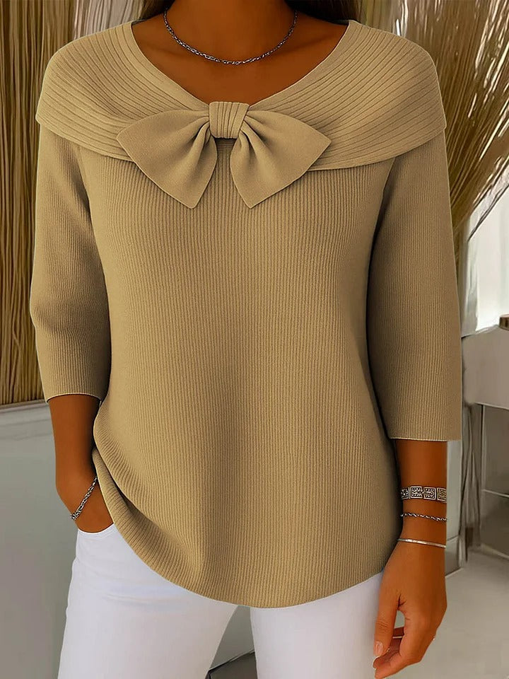 The Celine Bow Knit